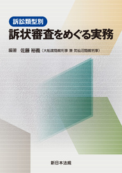 訴訟類型別 訴状審査をめぐる実務